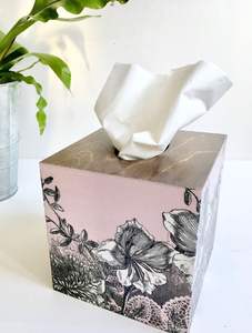 Caja de pañuelos de MDF de primera calidad para mesita de noche de dormitorio con pulido elegante y construcción resistente para la comodidad diaria - Product Image 6