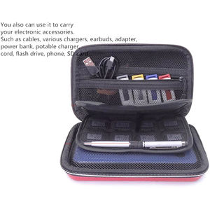 Organizador de suministros para diabéticos de carcasa dura, bolsa de transporte de viaje de insulina para lancetas, tiras de prueba de azúcar en sangre, dispositivo de punción - Product Image 2