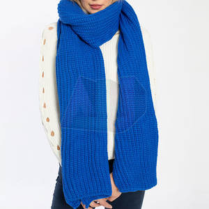 Bufandas Largas de Punto Premium para Mujer, 100% Lana, Ligeras, Retienen el Calor, Material Duradero, Uso Flexible para Viajes de Invierno - Product Image 3