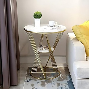 Zig-Zag Design Metal Accent <b>Side</b> <b>Tables</b> for Living Room and Home Furniture <b>High</b> Quality <b>Side</b> <b>Table</b> - Product Image 3