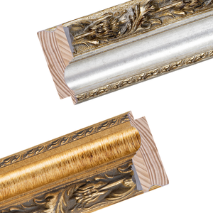 Moulure large en bois de pin avec finition placage Moldurarte - Product Image 1