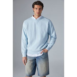 Sweat-shirt à col rond décontracté à manches longues pour homme GRIMELANGE BONELL 100% coton - Product Image 4