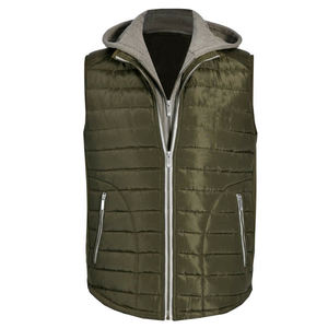 2025 chaleco para hombres desmontable con capucha nueva llegada invierno sin mangas moda Puffer chalecos hombres más vendidos sin mangas Puffer OEM - Product Image 6