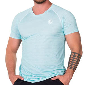 Bonne qualité T-shirt à manches courtes avec impression personnalisée pour hommes T-shirt de gymnastique Style personnalisé pour hommes T-shirt de gymnastique pour hommes - Product Image 1