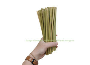 Pajitas de hierba desechables ecológicas 100% Natural Big Pack 100PCs Pajitas de hierba desechables ecológicas en Vietnam - Product Image 3
