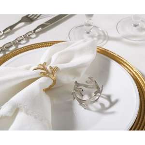 Servilleteros artísticos de acero inoxidable con diseños creativos y acabado de primera calidad para mejorar la configuración de la Mesa - Product Image 2