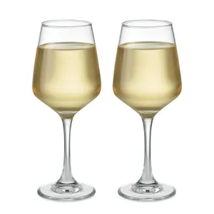 Ensemble de verres à vin personnalisés CHEERS pour la promotion de produits et le merchandising - Product Image 3