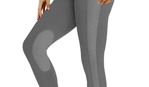 Leggings de Equitación Modernos y de Lujo para Mujer, Transpirables, de Tiro Alto, con Cierre de Cinturón Sin Costuras, Conjuntos Ecuestres Elásticos de Entrenamiento - Product Image 5