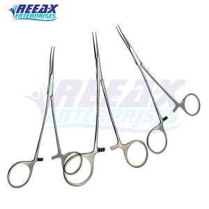 Reeax คีมหนีบล็อคห้ามเลือด14ซม. 16ซม. คีมผ่าตัดพื้นฐานของเครื่องมือผ่าตัด - Product Image 6