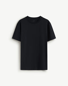 Camiseta de manga corta de algodón orgánico para hombre, ajustada, logotipo de impresión digital personalizado, camisetas para hombre de Routine Vietnam - Product Image 5