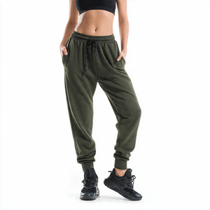 Women's Gym Fitness Sweatpants Workout Exercise Trouser Pajama Ladies 400 GSM Fleece Sweatpants Women - Product Image 5