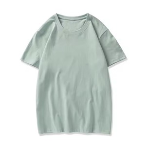 210Gsm 300Gsm Heavyweight Surdimensionné Hommes T-shirts Fabricants Personnalisé 100% Coton Blanc Unisexe T-shirt Personnalisé - Product Image 2