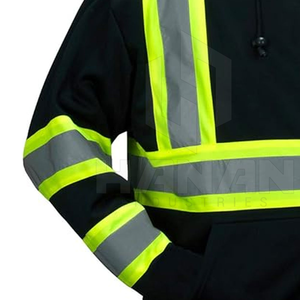 Chaqueta de seguridad de construcción impermeable ligera Softshell reflectante Hi Vis para hombres para construcción y protección al aire libre - Product Image 5
