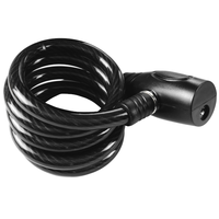 Antivol de vélo haute sécurité durable ABA ARV-B007, clé à fossettes, en acier et alliage de zinc, fabriqué à Taïwan, 360g, 12mm x 48 pouces