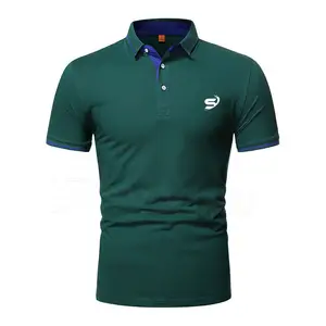 Oem Service Polo T Shirts Ontwerp Uw Eigen Logo Polo T Shirts Custom Print Mannen Polo T Shirts