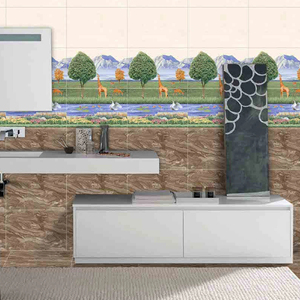 Carreaux muraux en céramique modernes de haute qualité de 300x450mm Beau design industriel pour une utilisation intérieure pour les tailles - Product Image 1