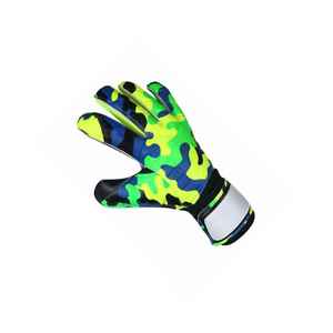 Vente en gros de gants de football en cuir pour l'entraînement en salle de sport fermeture antidérapante Protection des doigts boucle à crochet gants de gardien de but de football - Product Image 3