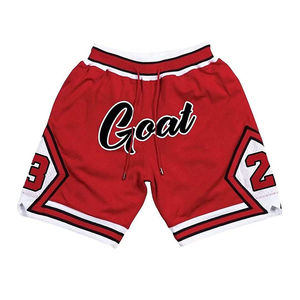 Shorts confortables pour hommes Shorts imprimés Polyester Laker hommes maillot de basket-ball maille court taux de gros pas cher prix OEM Service - Product Image 1