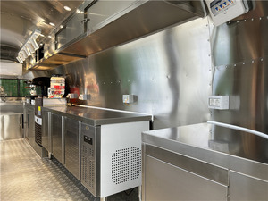 Remolque de comida de cocina móvil de 16 pies, carrito de perritos calientes, remolque ahumador de barbacoa, camión de comida, precios de fabricación de pizza - Product Image 5