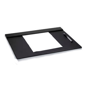 Almohadillas decorativas de cuero de tamaño personalizado para escritorio, papel secante de PU - Product Image 3