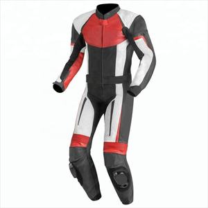 Combinaison moderne en cuir véritable pour hommes avec des lignes élégantes et des caractéristiques de confort avancées pour les voyages quotidiens en moto - Product Image 5