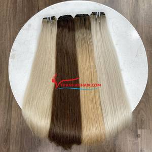 Los productos más vendidos Ombre Colors Super Double Weft Hair 100% Virgin Vietnamese Hair Venta al por mayor Extensiones de cabello humano - Product Image 1