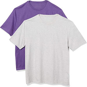 Camiseta de media manga a la moda para hombre, jersey de poliéster/algodón, comodidad de alta calidad, transpirable, diseño elástico, logotipo de Color personalizado - Product Image 5