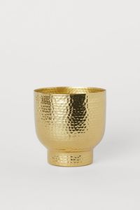 Macetas y jardineras martilladas personalizadas Macetas y jardineras de jardín Maceta y macetas de jardín de metal al por mayor Maceta grande de oro para exteriores - Product Image 2