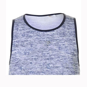 2024 <b>Men's</b> Casual Sleeveless Sports <b>Tank</b> <b>Top</b> Custom Logo High Quality Polyester Quick Fit Running Shirt Breathable Fitness - Product Image 4