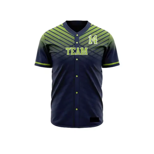 Uniformes de Béisbol de Poliéster 100%, Transpirables, de Secado Rápido, Hechos a Medida, de Alta Calidad y Nuevo Diseño - Product Image 4