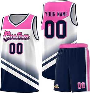 Conjunto de Uniforme de Baloncesto Sublimado con Diseño Personalizado, Tela de Secado Rápido, Precio Directo de Fábrica - Product Image 4