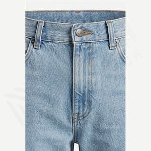 Pantalones Vaqueros Ajustados Casuales para Hombre, Estilo Moderno, Cierre de Cremallera, Ajustados, Elásticos, con Decoración Rasgada, Color Personalizado - Product Image 4