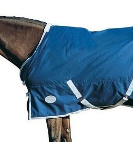 Tapis de couverture de cheval en coton synthétique bleu durable Tissu d'hiver confortable Maille en nylon Pluie d'été Vendeur chaud Prix de gros - Product Image 2