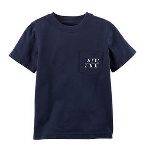 เสื้อผ้าเด็กผ้าฝ้าย100% ลำลองเสื้อแขนสั้นคอกลมดีไซน์เรียบง่ายสไตล์ว่างเปล่าสำหรับฤดูร้อน - Product Image 4