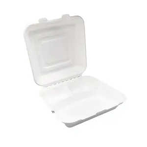 Contenitore per Pranzo Usa e Getta a 3 Scomparti da 8 Pollici - Product Image 1