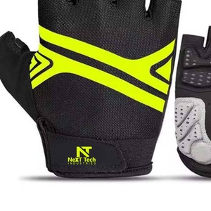 Guantes transpirables de entrenamiento para levantamiento de pesas, servicio OEM, guantes de culturismo de cuero sintético hechos a medida - Product Image 6