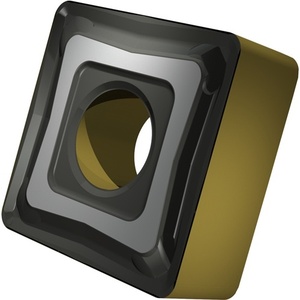 Inserto de Torneado Indexable con Recubrimiento MT-CVD ISO SNMG 150612E-MT9415 D. 6.35mm, Paquete de 10 para Corte de Metal - Product Image 1