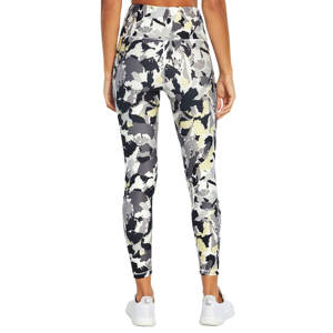 Logo personnalisé couleur unie Sexy Fitness Yoga pantalon femmes ventre contrôle jambières d'exercices Stretch Fitness collants bout à bout levage - Product Image 3