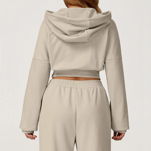 Femmes Gym Crop Tops Loose Fit Long Sleeve Fitness Sweatshirt Workout Yoga Long Sleeve Female Running Push Up Sports Shirts - Product Image 5