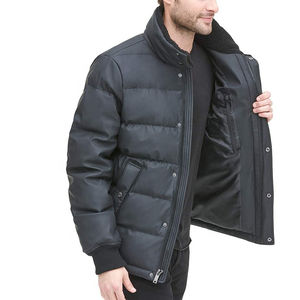 Vente en gros de vestes et manteaux personnalisés de créateur coupe-vent chauds pour l'extérieur d'hiver pour hommes taille plus vestes et manteaux pour hommes - Product Image 1