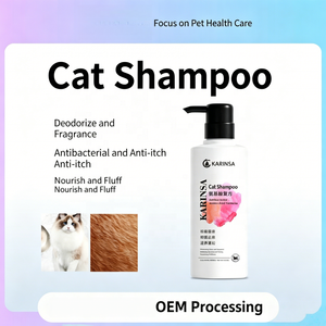 Gel Doccia per Gatti con Acido Minoico ODM OEM, Shampoo per Animali Domestici, Liquido Speciale per il Bagno <span class=keywords><strong>di</strong></span> Tutti i Gatti - Product Image 2