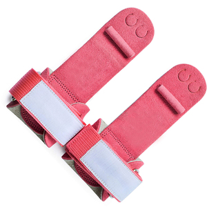 새로운 도착 체육관 운동 피트니스 역도 홀 핸드 그립 사용자 정의 로고 역도 체조 그립 - Product Image 3