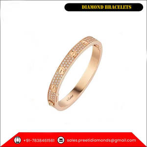 Pulseras de diamantes naturales con corte de cojín líder de calidad de exportación para compradores mayoristas - Product Image 3