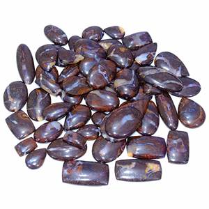 AAA+ Best Quality Natural Boulder <b>Opal</b> Loose Gemstone Cabochon Gemstone Mix Shape and Size Natural Gemstone for Jewelry Making - Product Image 4