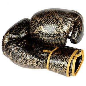 Gants de boxe MMA Sanda en cuir de vache avec moulage de la main à 5 couches, gants d'entraînement respirants - Product Image 3