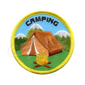 Badge brodé personnalisé à prix bas pour accessoires de vêtements - Product Image 3