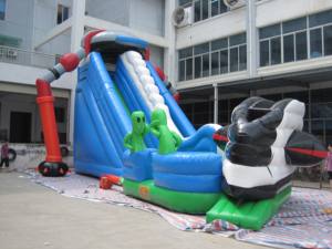 Inflatable PVC UFO Slide for Kids <b>Climbing</b>/Slip - Product Image 3
