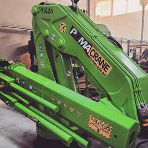 Moment de charge élevée 7 tonnes de capacité hydraulique marine grue de pont de flèche pliante meilleure qualité Construction légère nouveau moteur de pompe - Product Image 5