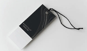 Étiquettes suspendues en papier personnalisées avec logo de marque, broderie 3D et finition respirante pour produits sportifs (vente en gros) - Product Image 4