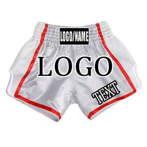 Pantalones Cortos de Muay Thai MMA, Ropa de Gimnasio para Entrenamiento de Artes Marciales, Servicio OEM Personalizado en la Parte Delantera, Secado Rápido y Transpirable - Product Image 6